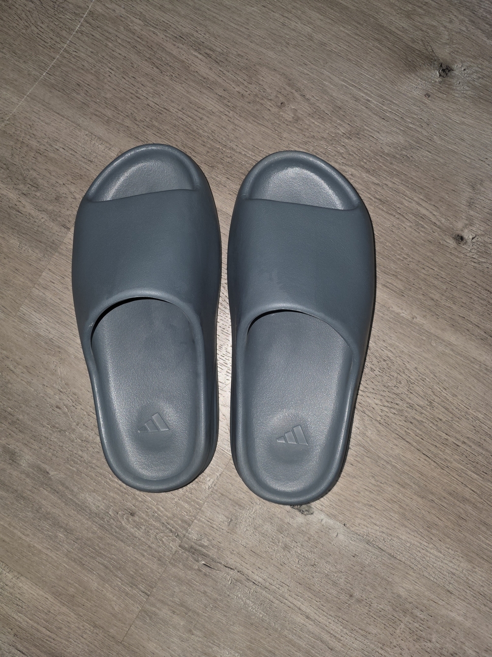 Adidas Men's Cloudfoam Slide Sandals - Grey